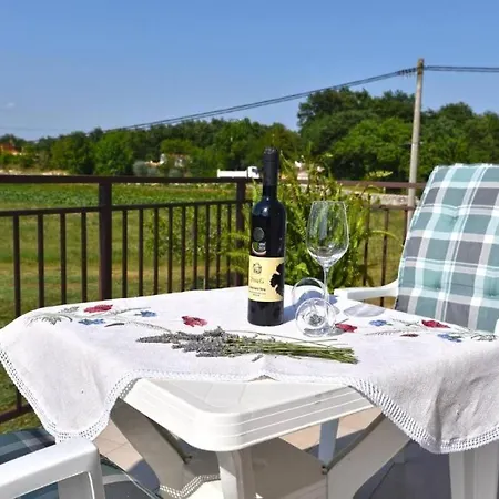 Quietly Country Terrace In Istra Pifari